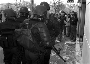 Forces policières par Alain Bachelier Retour d'actu